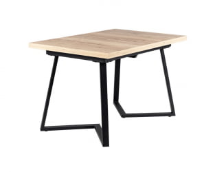 Стол Роналдо раздвиж. 140-180 Галифакс Натур/Бабочка