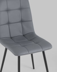 Стул Oliver экокожа Серый