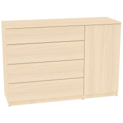 Комод Калисто(K43)923х1352х468PUSHtoOPEN(ДМ)