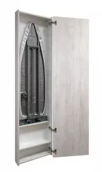 Дизайнерский шкаф Iron Box Eco (правый) Беленый дуб