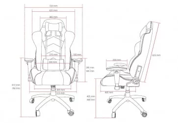 Геймерское кресло Arozzi Inizio Fabric Blue