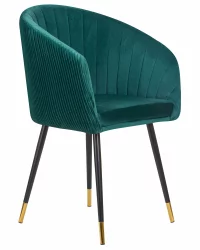 Стул обеденный DOBRIN MARY Зеленый велюр 1922-9