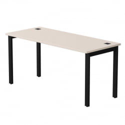 Стол прямой на металлокаркасе, опоры 90 гр Everprof EVO 254S008 Кашемир Черный