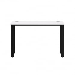 Стол прямой на металлокаркасе, опоры 45 гр Everprof EVO 254S002 Белый Черный