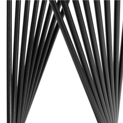 Кофейный стол Osteria/Остерия металл, черный, 25,5х25,5х59 см