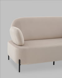 Диван Кэнди 2Д велюр бежевый