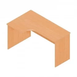 Стол компьютерный угловой Р.РС-14 (левый) бук Бавария