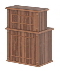 Стойка ресепшен RMS 090 Орех Даллас