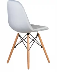 Стул обеденный DOBRIN BENNET Пудрово-голубой велюр HLR-15