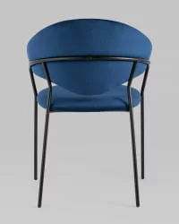 Стул Алексис велюр Синий