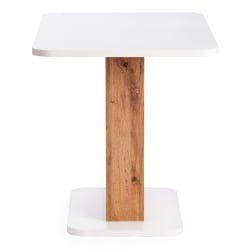 Раздвижной стол GENT ЛДСП, 110-145x68,6x75,5 см, Дуб вотан/Белый