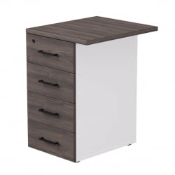 Тумба приставная с топом Everprof EVO 254Т1203 Дуб Пасадена Белый