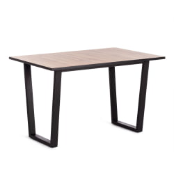 Стол COSTA ЛДСП/HPL/металл, 120 х 80 х 75 см, Дуб Вотан/черный