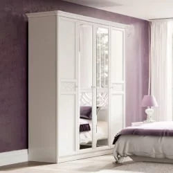 Шкаф трехстворчатый Джулия ЛД 695.010.000 Белый