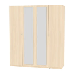 Шкаф распашный R-198х180х60-1-TR-M(ДМ)