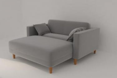 Диван рогожка Урвик (Berhouse) Цвет фасада: Кофе рогожка; Тип: Прямой; Материал фасада: Микророгожка