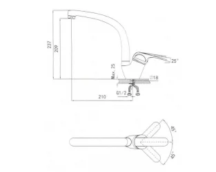 Смеситель GRANULA 2024 Пирит