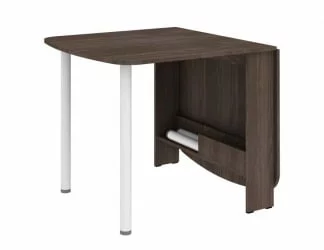 Овальный стол Кураж Ясень черный