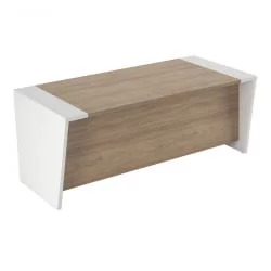 Стол письменный с древесной панелью ASTI AST33911321 Вяз Белый