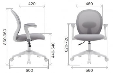 Детский стул Everprof Flip Ткань Голубой