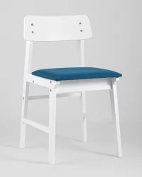 Комплект из двух стульев ODEN WHITE 2 шт Синий
