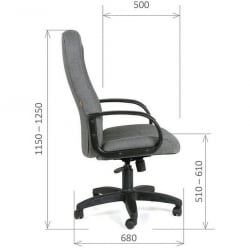 Офисное кресло Chairman 685 Серое