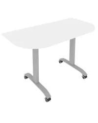 Стол радиусный складной мобильный MOBILE SYSTEM СМ-4.1 Белый