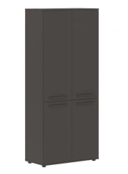 Шкаф с глухими средними и малыми дверьми ЕДИС ЕХCС 85.3 Мокко Мокко Мокко / EDIS EHCS