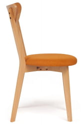 Стул MAXI (Макси) / 1 шт. в упаковке каркас бук, сиденье ткань, 86*48.5*54.5, натуральный ( бук )