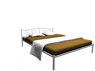 Кровать Ангелина 140х190 Коричневый