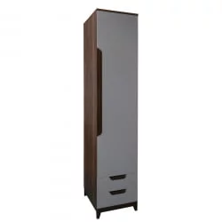 Шкаф универсальный Сканди с ящиками Грей