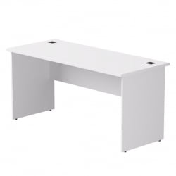 Стол прямой с опорами ЛДСП Everprof EVO 254S012 Белый