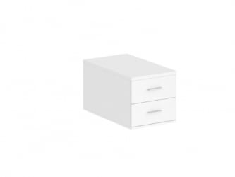 Подвесная тумба с 2 ящиками Sigma SG.536.WH.WH Белый