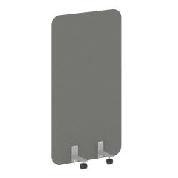 Перегородка на металлических опорах, на роликах R-line DP.R-80-150 Металлик