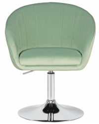 Кресло дизайнерское DOBRIN EDISON (мятный велюр (1922-8))