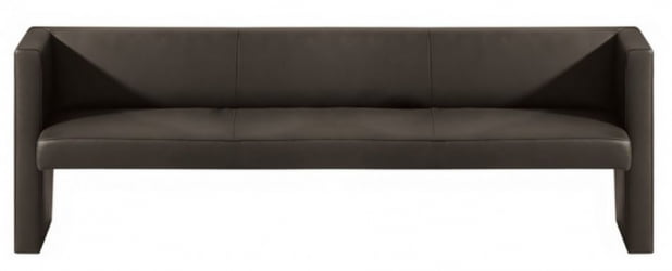 Трехместная банкетка со спинкой Бронкс М-22/7