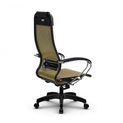 Кресло офисное МЕТТА B 1m 4/K131, Основание 17831 Комплект 1 Золотой ротанг