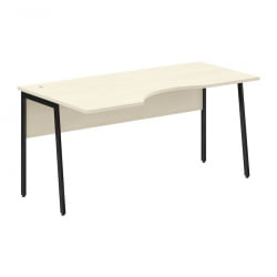 Стол эргономичный левый IMAGO Plus СА-1P(Л) Клен Черный