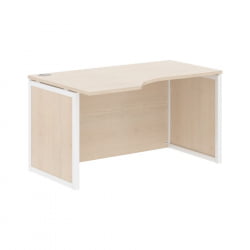 Стол письменный левый XTEN-QP XQPCET 149H L Бук Тиара Белый