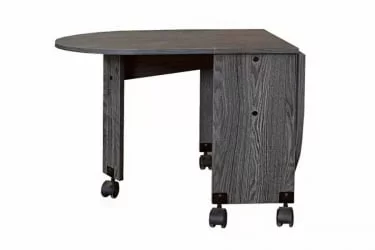 Овальный стол Баско Ясень черный