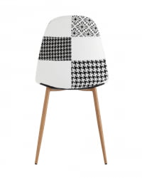 Стул Валенсия SN Пэчворк черно-белый