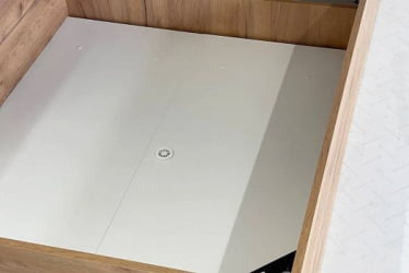 Кровать с основанием Юниор ZO.SMU-02 белое дерево