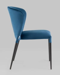 Стул Лори велюр Синий