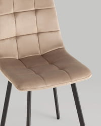 Стул Чиллй велюр мокка 2 шт. / Chilly