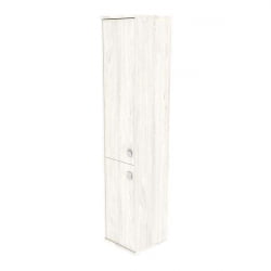 Шкаф высокий узкий левый STYLE Л.СУ-1.3 Л Дуб Наварра