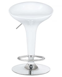 Стул барный DOBRIN BOMBA (белый) 2 шт