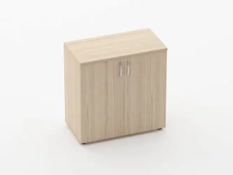 Шкаф низкий закрытый Glassy 6.08.131 Бук светлый