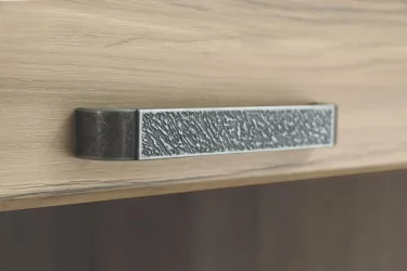 Стол с 3 ящиками (система Hettich) Бруклин 101.90 Дуб Кронберг/Лагода/Антрацит