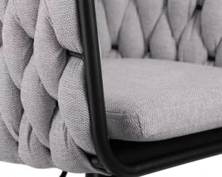 Стул барный DOBRIN LEON Серая ткань LAR 275-17