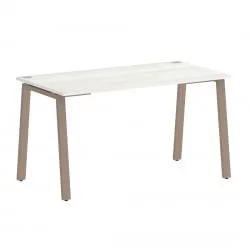 Стол письменный HOME OFFICE VR.SP-3-138.A Снежная Платина/Мокко металл